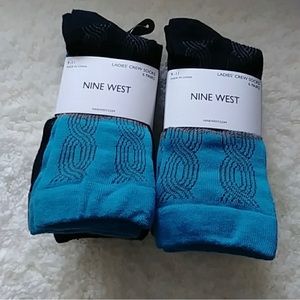 Nine West socks Crew